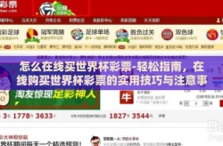 怎么在线买世界杯彩票-轻松指南，在线购买世界杯彩票的实用技巧与注意事项