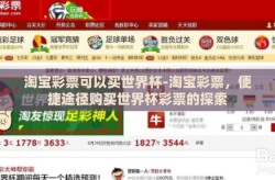 淘宝彩票可以买世界杯-淘宝彩票，便捷途径购买世界杯彩票的探索