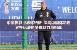 中国体彩世界杯玩法-探索中国体彩世界杯玩法的多样魅力与挑战