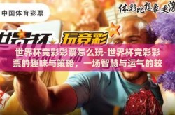 世界杯竞彩彩票怎么玩-世界杯竞彩彩票的趣味与策略，一场智慧与运气的较量