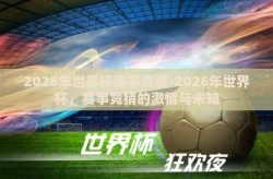 2026年世界杯赛事竞猜-2026年世界杯，赛事竞猜的激情与未知