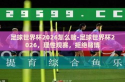 足球世界杯2026怎么赌-足球世界杯2026，理性观赛，拒绝赌博
