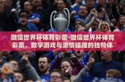 微信世界杯体育彩票-微信世界杯体育彩票，数字游戏与激情碰撞的独特体验
