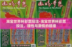 淘宝世界杯彩票投注-淘宝世界杯彩票投注，理性与激情的碰撞