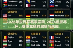 2026年世界杯赛事竞猜-2026年世界杯，赛事竞猜的激情与未知