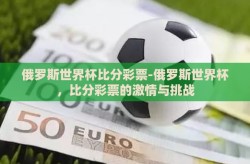 俄罗斯世界杯比分彩票-俄罗斯世界杯，比分彩票的激情与挑战