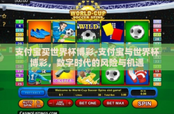 支付宝买世界杯博彩-支付宝与世界杯博彩，数字时代的风险与机遇