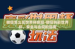微信怎么买世界杯输赢-微信购彩世界杯，安全与合规的指南