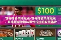 微信世界杯投注竞彩-微信世界杯，竞彩投注的乐趣与挑战