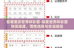 在哪里买世界杯彩票-探索世界杯彩票购买渠道，理性选择与合法途径