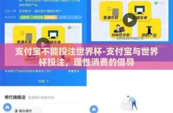 支付宝不能投注世界杯-支付宝与世界杯投注，理性消费的倡导