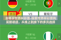 去哪买世界杯彩票-探索世界杯彩票购买新途径，从线上到线下的多元选择