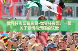 世界杯彩票猜输赢-世界杯彩票，一场关于激情与策略的较量