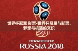 世界杯冠军 彩票-世界杯冠军与彩票，梦想与机遇的交织