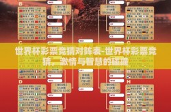 世界杯彩票竞猜对阵表-世界杯彩票竞猜，激情与智慧的碰撞