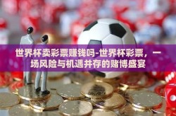 世界杯卖彩票赚钱吗-世界杯彩票，一场风险与机遇并存的赌博盛宴