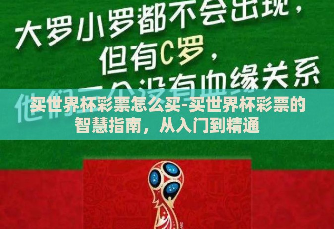 买世界杯彩票怎么买-买世界杯彩票的智慧指南,从入门到精通 买世界杯彩票怎么买-买世界杯彩票的智慧指南,从入门到精通