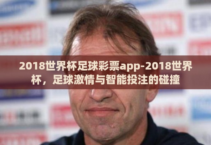 2018世界杯足球彩票app-2018世界杯，足球激情与智能投注的碰撞