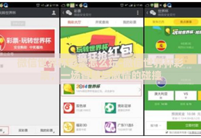 微信世界杯彩票怎么玩-微信世界杯彩票，一场智慧与激情的碰撞