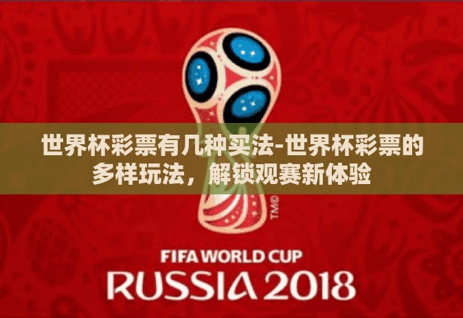世界杯彩票有几种买法-世界杯彩票的多样玩法，解锁观赛新体验