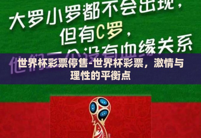 世界杯彩票停售-世界杯彩票，激情与理性的平衡点